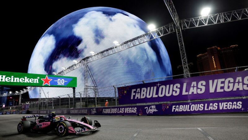 Franco Colapinto fue de menor a mayor en el primer día de la Fórmula 1 en Las Vegas, aunque alertó: «Volvimos a la primera parte de la temporada que me costaba más»